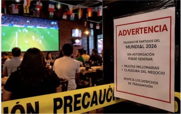 Negocios "apagan el Mundial" por miedo a sanciones; retiran imágenes y carteles alusivos al torneo